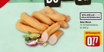 REWE Wilhelm brandenburg rote wurst Angebot