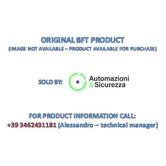 ManoMano Original BFT Icaro nf Prox P925238 00002 Schiebetür-Getriebemotor 2000 kg Angebot