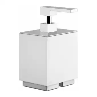 ManoMano Gessi Rettangolo Accessoires Seifenspender Standversion, Behälter weiß, 20837, Farbe: Schwarz XL - 20837099 Angebot