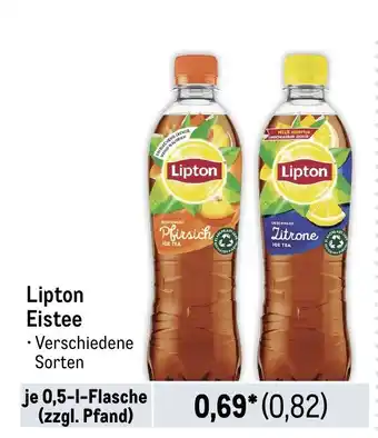 METRO Lipton Eistee je 0,5-1-Flasche Angebot