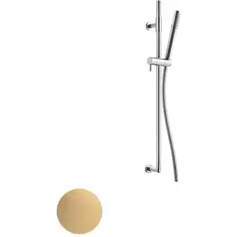 ManoMano Beaux Lyon Gleitstangenset 90cm matt gold Angebot