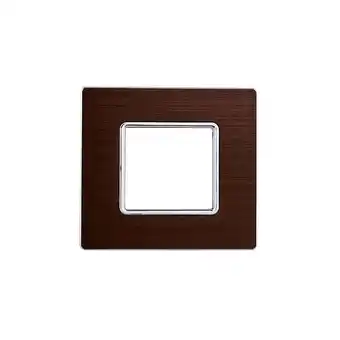 ManoMano Kompatible abdeckrahmen Bticino Matix 2 module aluminium satiniert bronze-Farbe - Bronze Angebot