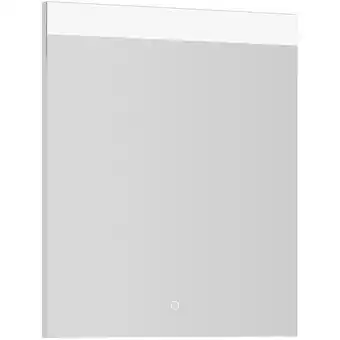 ManoMano Badezimmer Spiegel mit led Beleuchtung PALERMO-136-GREY, b/h/t ca. 60/72/2,5 cm - grau Angebot