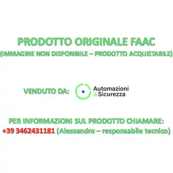 ManoMano Faac - Winkelanschlag 50x20x2 Tk50 eloxiert 805279 Original-Ersatzteilgarantie Angebot