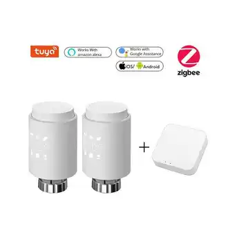 ManoMano Tuya ZigBee 3.0 Smart Radiator Actuator Smart Home Programm-2PC-gateway Angebot