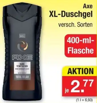 Zimmermann Axe XL-Duschgel 400 ml Flasche Angebot