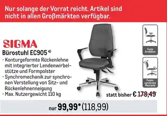 METRO SIGMA Bürostuhl EC905 Angebot