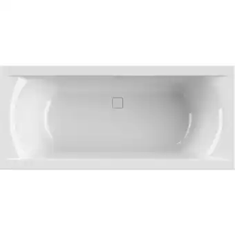 ManoMano Ben Naria Design-Badewanne 170x75cm Glänzend Weiß Angebot