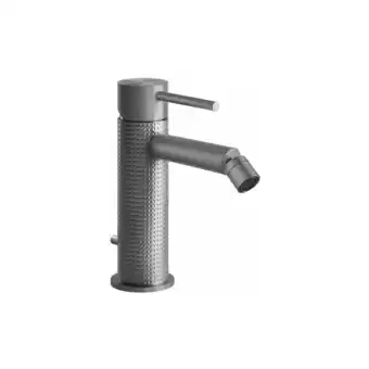 ManoMano 316 Cesello Bidet-Einhebelmischer, Perlator mit Kugelgelenk, mit Ablaufgarnitur 1 1/4, Ausladung 119 mm, 54407, Farbe: Metall Angebot