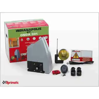 ManoMano Schiebetorbausatz Aprimatic indianapolis Automatisierung onda 801 800kg 230V Angebot