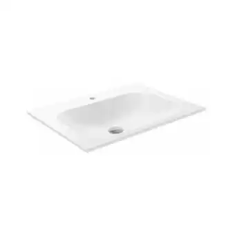 ManoMano X-Line Keramik-Waschtisch mit Hahnloch, ohne Überlauf, 655 x 493 mm - 33150316501 - Keuco Angebot