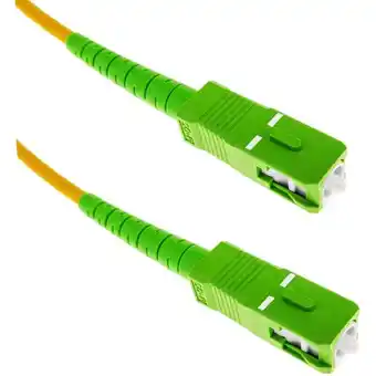 ManoMano Glasfaserkabel sc/apc - sc/apc Single Mode Simplex OS2 9/125 µm 2 m - Cablemarkt Angebot