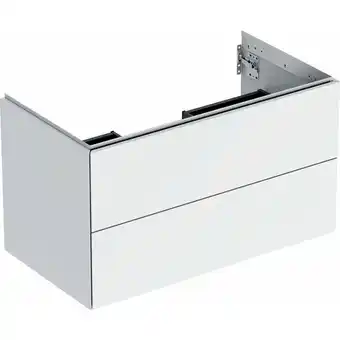 ManoMano Geberit one Waschtischunterschrank, 2 Schubladen, 118,4x50,4x47cm, 505.265.00., Farbe: weiß/KeraTect - 505.265.00.4 Angebot