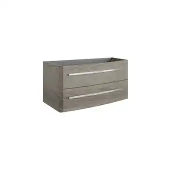 ManoMano Classico Waschtischunterschrank 100cm Dunkelbraun, rechts-7964812 - Lanzet Angebot