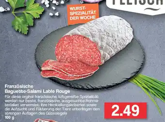 Famila Nord West Französische Baguette Salami Lable Rouge 100g Angebot