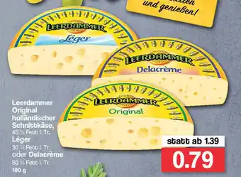 Famila Nord West Leerdammer Original Holländischer Schnittkäse, Léger oder Delacrème 100g Angebot