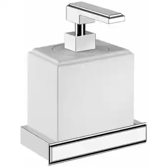 ManoMano Eleganza, Wandhalterung für Spender mit Becher, 46413, Farbe: Finox Optik - 46413149 - Gessi Angebot