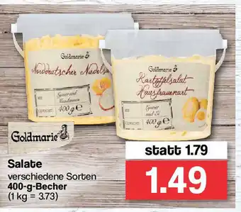 Famila Nord West Goldmarie Salate 400g Becher Angebot