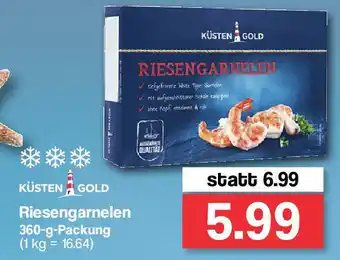 Famila Nord West Küsten Gold Riesengarnelen 360g Angebot