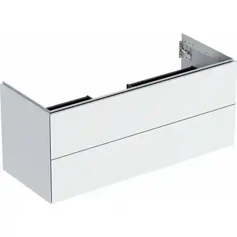 ManoMano Geberit one Waschtischunterschrank, 2 Schubladen, 118,4x50,4x47cm, 505.265.00., Farbe: weiß lackiert hochglänzend - 505.265.0 Angebot