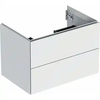 ManoMano Geberit one Waschtischunterschrank, 2 Schubladen, 74x50,4x47cm, 505.262.00., Farbe: weiß lackiert matt - 505.262.00.2 Angebot