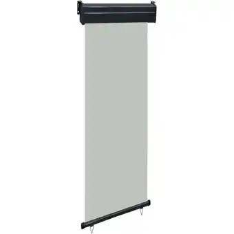 ManoMano Bonnevie - Balkon-Seitenmarkise 65x250 cm Grau vidaXL414549 Angebot