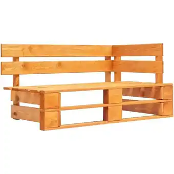 ManoMano Bonnevie - Outdoor-Eckbank Paletten Holz Honigbraun vidaXL895055 Angebot