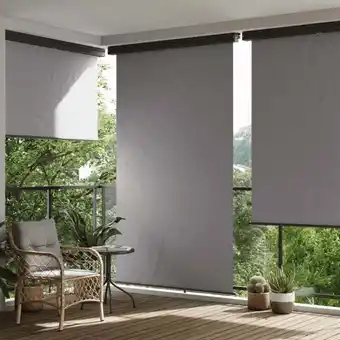 ManoMano Bonnevie - Balkon-Seitenmarkise,Windschutz Sonnenschutz Markise 170x250 cm Grau vidaXL Angebot