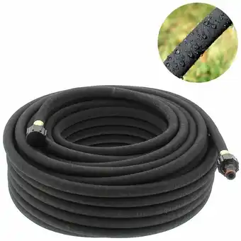 ManoMano 30m Mikroporöser Wasserschlauch Perlschlauch Tropfschlauch Gartenschlauch, Durchmesser 12,5 mm (1/2 Zoll) - Länge 30 m - Gt G Angebot