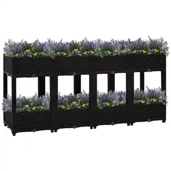 ManoMano Hochbeet,Blumenkasten 160x40x71 cm Polypropylen vidaXL Angebot