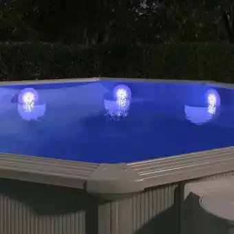 ManoMano Bonnevie - Unterwasser-LED-Poollampe mit Fernbedienung Weiß vidaXL451544 Angebot