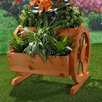 ManoMano 2x Blumenkübel + Räder und 2 Pflanzkasen Pflanzgefäß Balkon Pflanztrog Garten Angebot