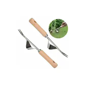 ManoMano PCS Unkrautstecher mit Holzgriff Garten-Unkrautstecher mit Holzgriff Manueller Unkrautstecher Unkrautstecher mit Holzgriff fü Angebot