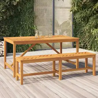 ManoMano Bonnevie - Gartenbank Ruhebank 150 cm Massivholz Akazie vidaXL Angebot