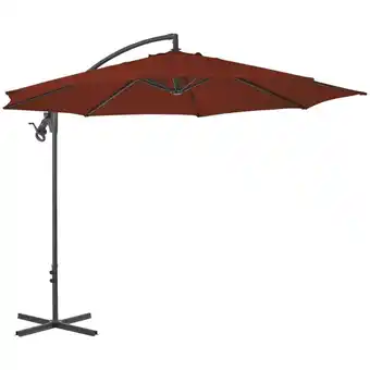 ManoMano Bonnevie - Ampelschirm,Sonnenschirm mit Stahlmast 300 cm Terracotta-Rot vidaXL Angebot