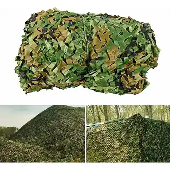 ManoMano Senderpick - 6x4m Tarnung Jagd Tarnung Deckungslager Tarnung Tarnnetz für Armee verstecken Angebot