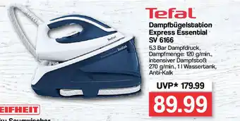 Famila Nord West Tefal Dampfbügelstation Express Essential SV 6166 Angebot