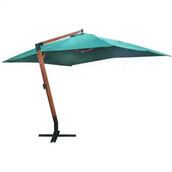 ManoMano Ampelschirm,Sonnenschirm,Marktshirme für Balkon Terrasse Garten Melia 300x400 cm Grün VMEC551805 Maisonchic Angebot