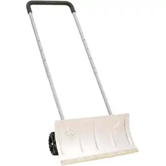 ManoMano Bonnevie - Schneeschieber mit Teleskopgriff Silbern 61 cm Stahl vidaXL520493 Angebot