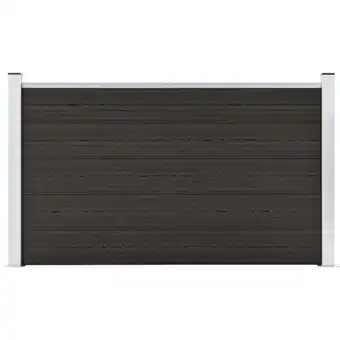 ManoMano Bonnevie - Gartenzaun wpc 180×105 cm Grau vidaXL406232 Angebot