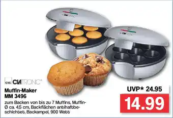 Famila Nord West Clatronic Muffin Maker MM 3496 Angebot