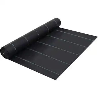 ManoMano Unkrautfolie Schwarz 2x50 m pp vidaXL753634 Angebot