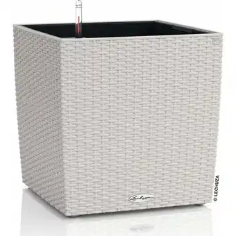 ManoMano Pflanzgefäße cube Cottage 50 Lichtgrau All-in-One - Lechuza Angebot