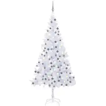 ManoMano Bonnevie - Künstlicher Weihnachtsbaum,Kunstbaum mit LEDs & Kugeln 210 cm 910 Zweige vidaXL Angebot