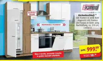 ROLLER Küchenleerblock Angebot