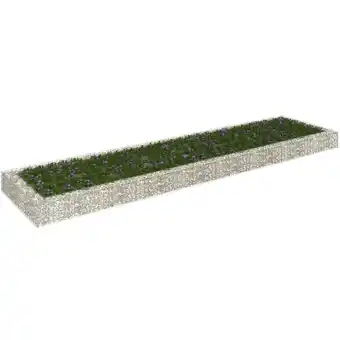 ManoMano Bonnevie - Gabionen-Hochbeet,Gabionenkorb Verzinkter Stahl 400x100x20 cm vidaXL Angebot