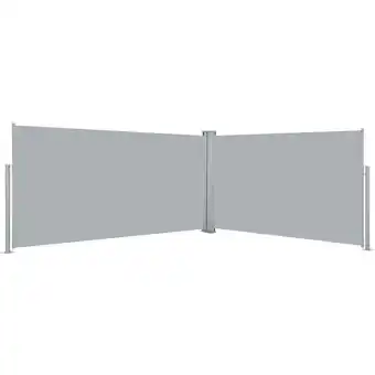 ManoMano Bonnevie - Ausziehbare Seitenmarkise,Windschutz Sonnenschutz Markise 160x600 cm Grau vidaXL Angebot