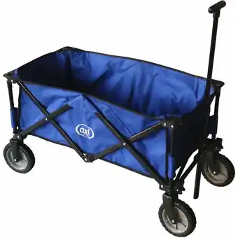 ManoMano AB110 Faltbarer Bollerwagen Blau Faltwagen / Gartenwagen / Handwagen - Blau - AXI Angebot