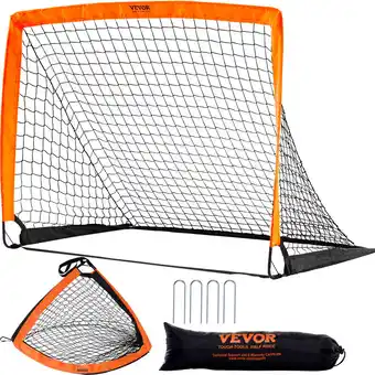 ManoMano Fußballtor Profi Soccertor 1 Stk. 1200 x 900 mm, Pop-up-Outdoor Fußballtor, Faltbares Tragbares Fußballtor, Hochwertige Outdo Angebot