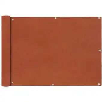 ManoMano Bonnevie - Balkonsichtschutz Oxfordgewebe 75x400 cm Terracotta vidaXL775483 Angebot